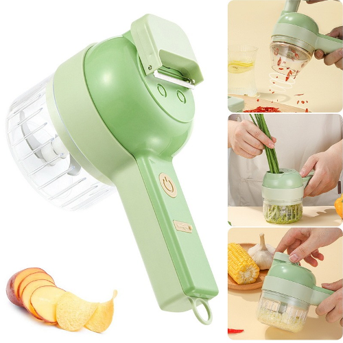 CORTADOR DE VERDURAS ELÉCTRICO MULTIFUNCIÓN